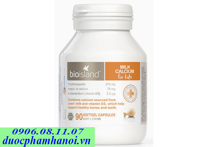Bio milk calcium 90 vien