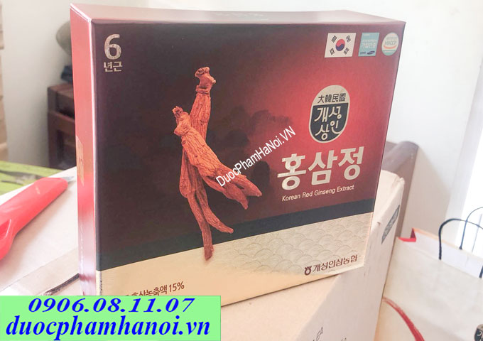 Cao hồng sâm 2 lọ Korean Red Ginseng Extract 