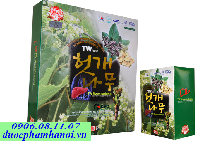 Tw hovenia dulcis của Hàn Quốc