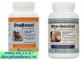 Myo inositol & Ovaboost for women hỗ trợ điều trị đa nang tốt nhất