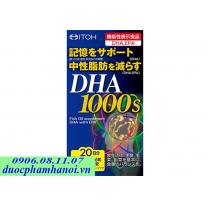 Thuốc bổ não DHA 1000 Itoh của Nhật 120 viên