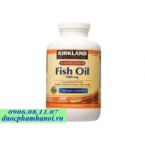 Dầu cá kirkland omega 3 fish oil 1000mg 400 viên của Mỹ