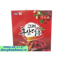 Nước hồng sâm táo đỏ Royal gold hộp 30 gói của Hàn Quốc