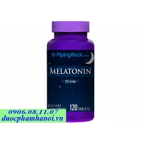 Piping rock melatonin 10mg hỗ trợ điều trị mất ngủ