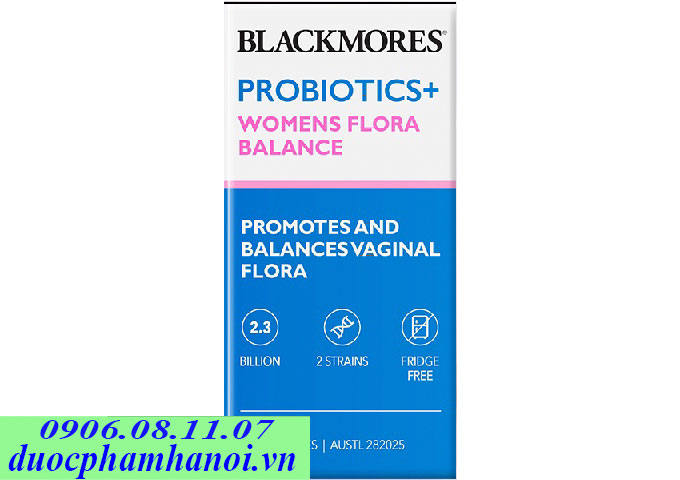 Blackmores probiotics+ womens flora balance 30 viên 