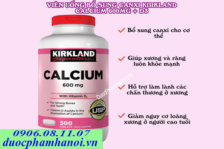  Kirkland Calcium 600Mg D3