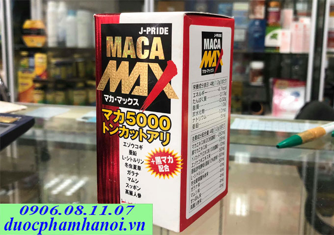 J-pride maca max 5000 hộp 84 viên