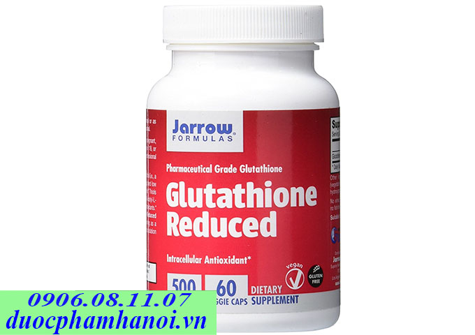  Jarrow formulas glutathione reduced 500mg 60 viên