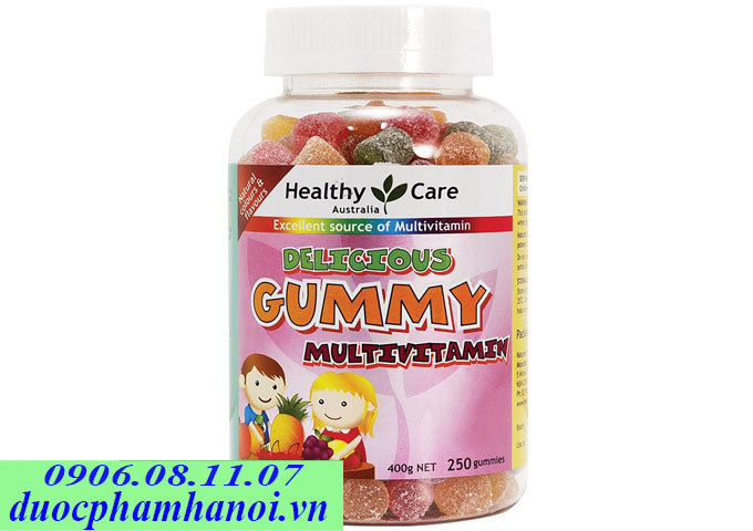 Gummy multivitamin của healthy care 250 viên