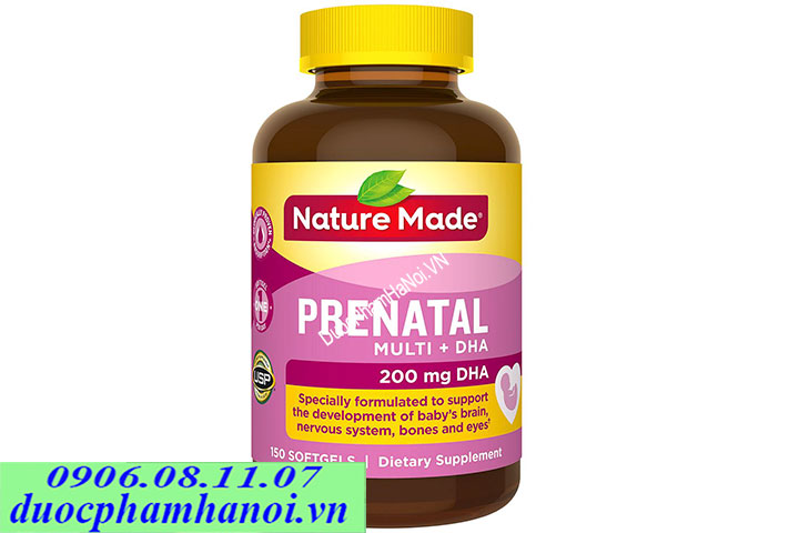 Nature made prenatal dha