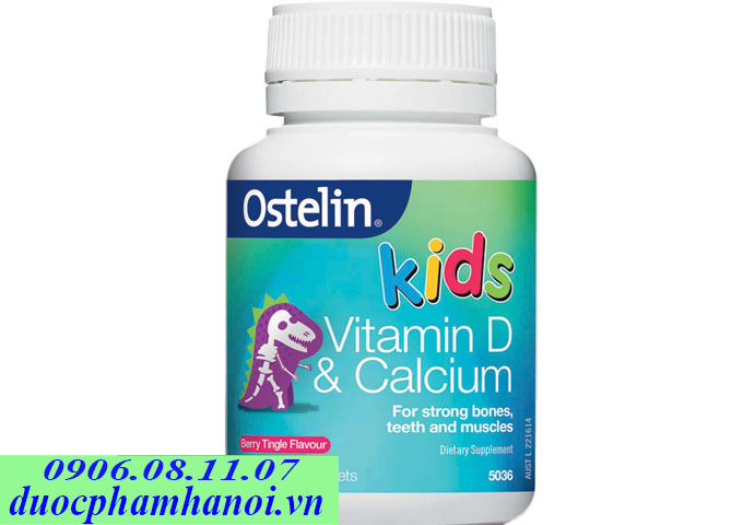 ostelin vitamin d & calcium kids chewable 50