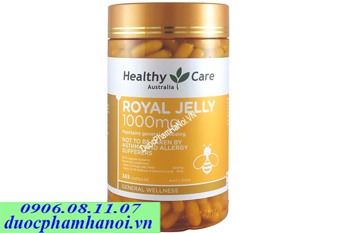 sữa ong chúa healthy care royal jelly 1000mg
