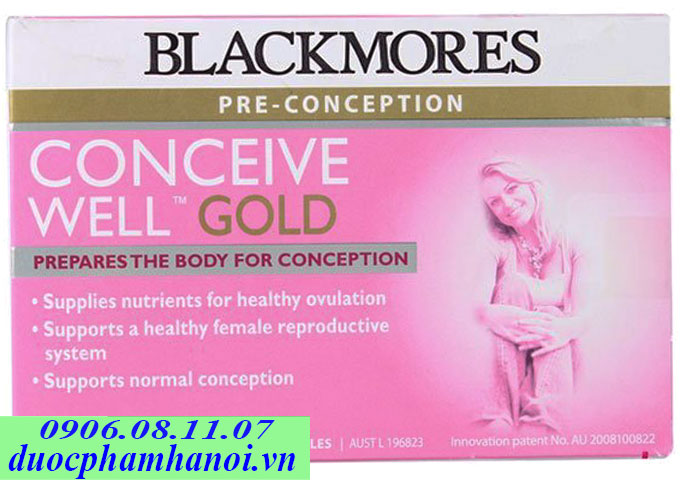 Blackmores conceive well gold 56 viên