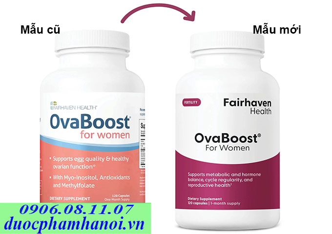 Viên uống  Ovaboost For Women Cua My