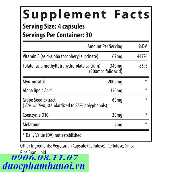 Viên uống  Ovaboost For Women Cua My