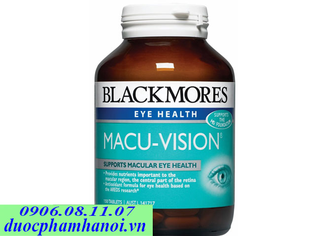 Blackmores eye health macu vision