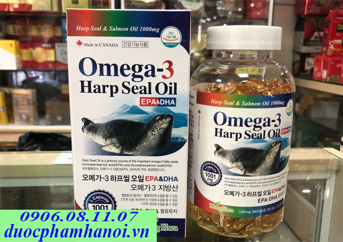 Tinh dầu hải cẩu omega 3 Hàn Quốc