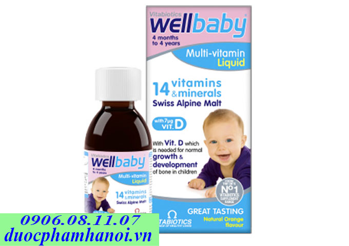 Wellbaby multi vitamin liquid