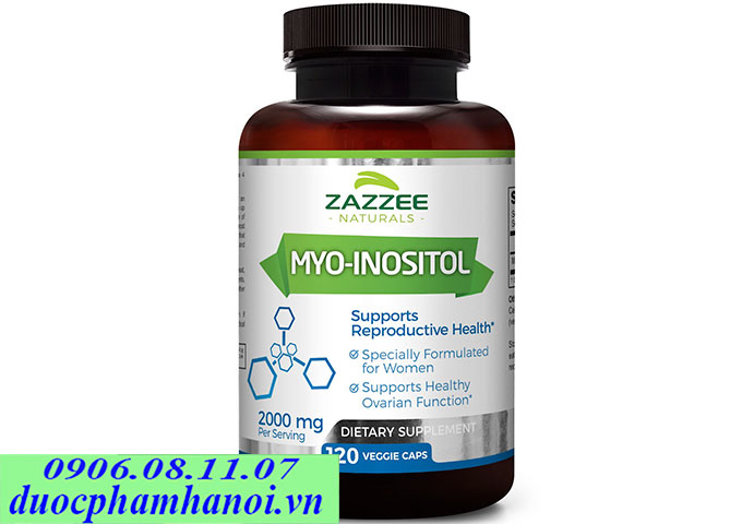 Zazzee-myo-inositol-120-vien