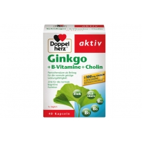 Bổ Não Doppelherz Ginkgo +B-Vitamine + Cholin Của Đức
