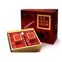 Cao hồng sâm linh chi Pocheon hộp 2 lọ x 240gr của Hàn Quốc