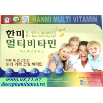 Vitamin tổng hợp Hanmi Multi hộp 180 viên của Hàn Quốc