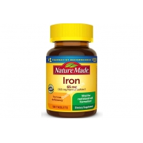 Nature Made Iron 65mg 180 Viên Chính Hãng Từ Mỹ