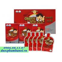 Nước hồng sâm trẻ em baby ngón tay Chong kun dang Hàn Quốc
