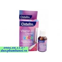 Ostelin Vitamin D Kids Liquid 20ml vị dâu cho trẻ của Úc