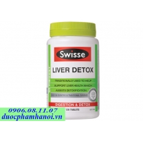 Bổ gan giải độc Swisse Liver Detox 120 viên của Úc