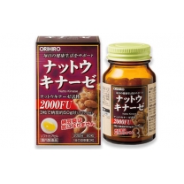 Thuốc chữa trị tai biến orihiro nattokinase 2000fu của Nhật