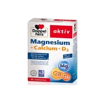 Viên Uống Bổ Sung Canxi Doppelherz Magnesium Calcium D3 Của Đức