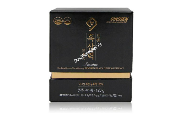 Cao Hắc Thiên Sâm Ginssen Premium Thượng Hạng Hộp 120Gr Hàn Quốc