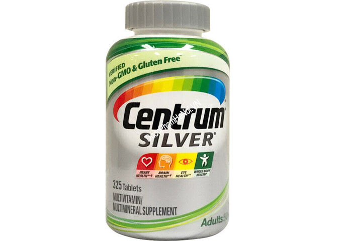 Bổ sung vitamin Centrum Silver Adults 50+ chính hãng của Mỹ