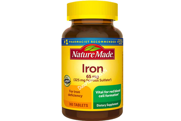 Nature Made Iron 65Mg Thuốc Bổ Sung Sắt
