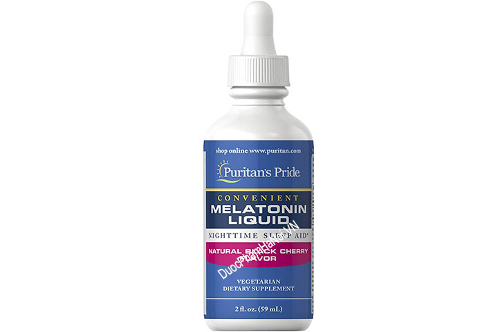 Puritan's Pride Convenient Melatonin Liquid 59mL Của Mỹ