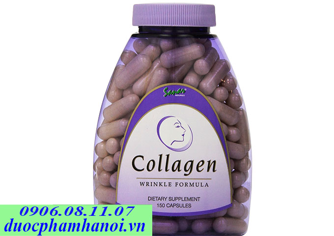 Sanar collagen wrinkle formula 150 viên của Mỹ