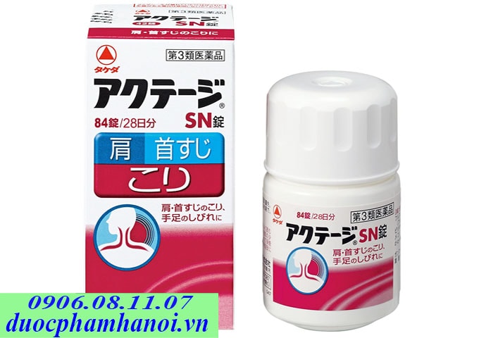 Thuốc chữa trị đau vai gáy cổ 84 viên của Nhật Bản