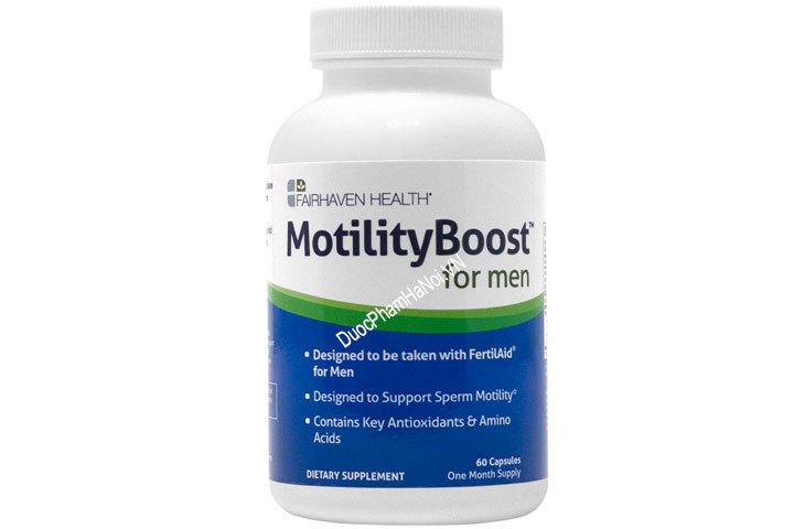 Motilityboost for men tăng khả năng di chuyển của tinh trùng
